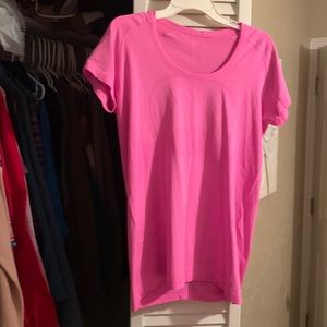 SOLD Two Lululemon swiftly T-shirts